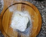 A picture of step 9 of Bread🍞 Banana🍌 cream cheese dessert.