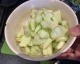 A picture of step 1 of Pineapple and apple pie 🥧 🍍 🍏.