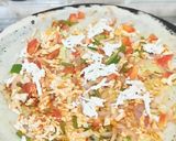 A picture of step 4 of Jini mini dosa.
