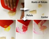 A picture of step 2 of Nerikiri Wagashi: Cosmos".