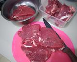 Foto langkah ke 1 dari resep 554.Steak Daging Sapi.