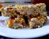 A picture of step 7 of Dates & dry fruits bars.