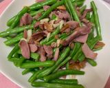 鴨賞四季豆的食譜步驟3照片