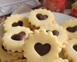 Une image de l'étape 5 de Sablés cœur chocolat.