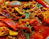 A picture of step 5 of Chilli Tofu Stew (Vegan).