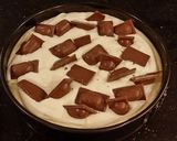 A picture of step 13 of Orange Chocolate Burst Cheesecake.