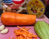 Foto langkah ke 1 dari resep Tumis Labu Siam Wortel.