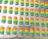 Foto langkah ke 4 dari resep Lidah Kucing Rainbow.