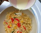 A picture of step 3 of Milky Pepper Noodles.