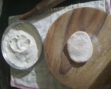 A picture of step 2 of Veg roll.