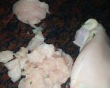 Foto del paso 3 de la receta: Tacos de cuarentena, Pollo y carne picada