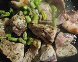 Foto del paso 2 de la receta: Arroz con conejo, costillas y setas