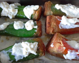 Foto del paso 8 de la receta: Pimientos italianos rellenos de bacalao, gambas y atún