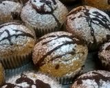 Foto del paso 5 de la receta: Muffins de banana y flan de dulce de leche