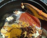 A picture of step 4 of Katsu Curry Rice (カツカーレライス).
