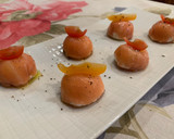 Foto del paso 4 de la receta: Bombones de salmón ahumado con mousse de queso