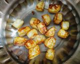 A picture of step 5 of Kashmiri Shufta.