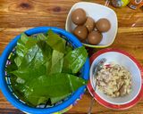 รูปขั้นตอนการทำที่ 1 ของ ใบเหลียงผัดไข่