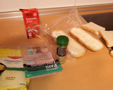 Foto del paso 1 de la receta: Paninis fáciles de pechuga de pavo y queso
