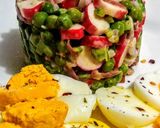 Foto del paso 2 de la receta: CEVICHE De Guisantes con Jamón Serrano🥩 y Palitos de Surimi...!