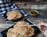 Foto langkah ke 5 dari resep Paeng-ee beoseot jeon (korean Enoki Mashroom Pancake).