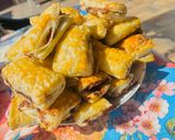 Pas rețetă Plăcinte cu banane și fineti🍌🍫 5 fotografie