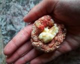 Foto del paso 3 de la receta: Puré de papa y zapallo con albóndigas rellenas de queso