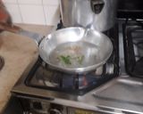 A picture of step 6 of Curry chana chaat.