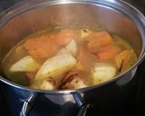 A picture of step 8 of Warm, sweet and spicy roasted veggie soup.