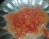 A picture of step 3 of Palak Matar.