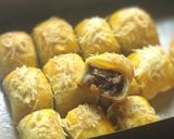 Foto langkah ke 9 dari resep Bolen Pisang Cokelat Keju.