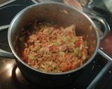 Foto del paso 6 de la receta: Pollo con repollo