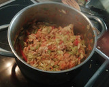 Foto del paso 6 de la receta: Pollo con repollo