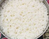 A picture of step 2 of Curd rice.