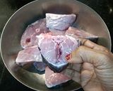 A picture of step 1 of Kalonji Katla Fish Curry.
