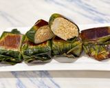 A picture of step 14 of Lemper Ayam - Steamed Glutinous Rice with Spiced Chicken Floss.