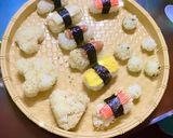 Hình bước làm 2 của món Sushi thập cẩm