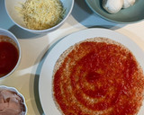 Foto del paso 1 de la receta: Pizza de fajita integral con champiñón 🍕