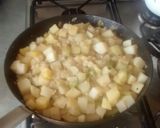 A picture of step 3 of Homity Pie.