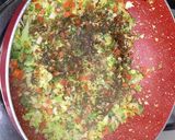 A picture of step 3 of Manchow Soup.