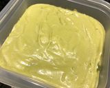 A picture of step 7 of Soy milk green tea ice cream.