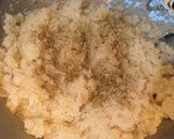 A picture of step 6 of Coconut Ladoo.