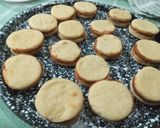 Foto del paso 6 de la receta: Alfajorcitos de Manjar con Masa de Torta de Ricotta y Durazno