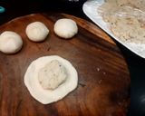 A picture of step 6 of Hing Kachori (Kolkata style).