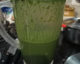 A picture of step 5 of Palak paneer.
