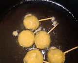 A picture of step 3 of Chicken lolipop.