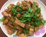 รูปขั้นตอนการทำที่ 5 ของ 3 หมูผัดพริกเกลือ🐷🌶