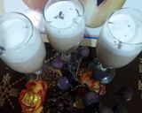 A picture of step 5 of Chickoo ice cream  shake.
