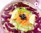 صورة لخطوة 5 من وصفة بطاطس بحمسة الشمندر 😋