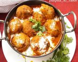 A picture of step 8 of Raw banana kofta.